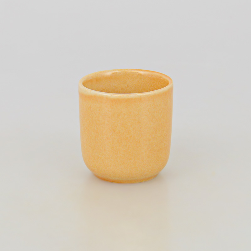 Tasse espresso 'Samba' couleur jaune moutarde