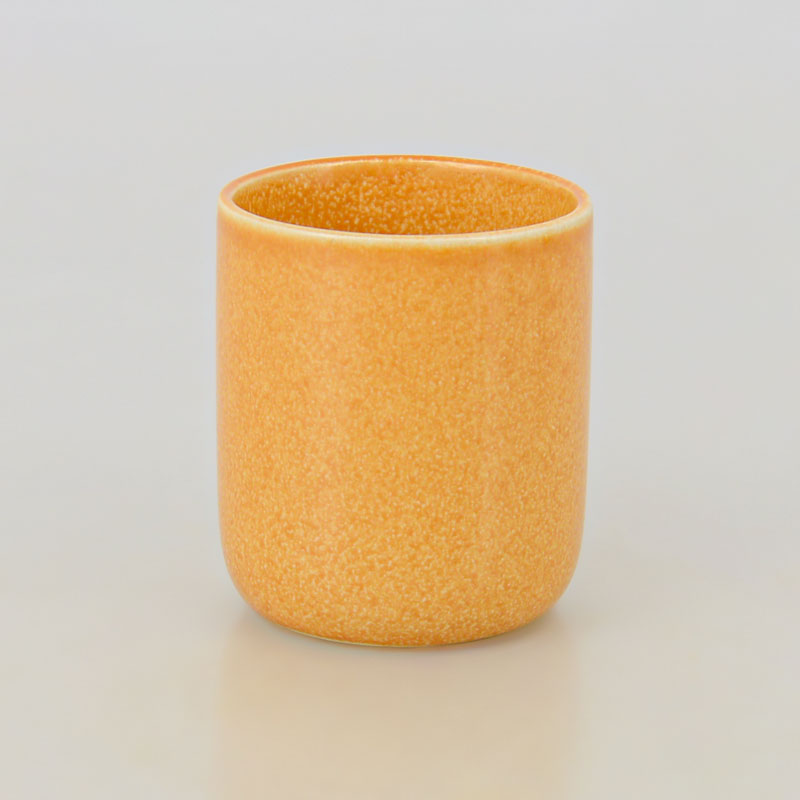 Tasse 'Samba' couleur jaune moutarde