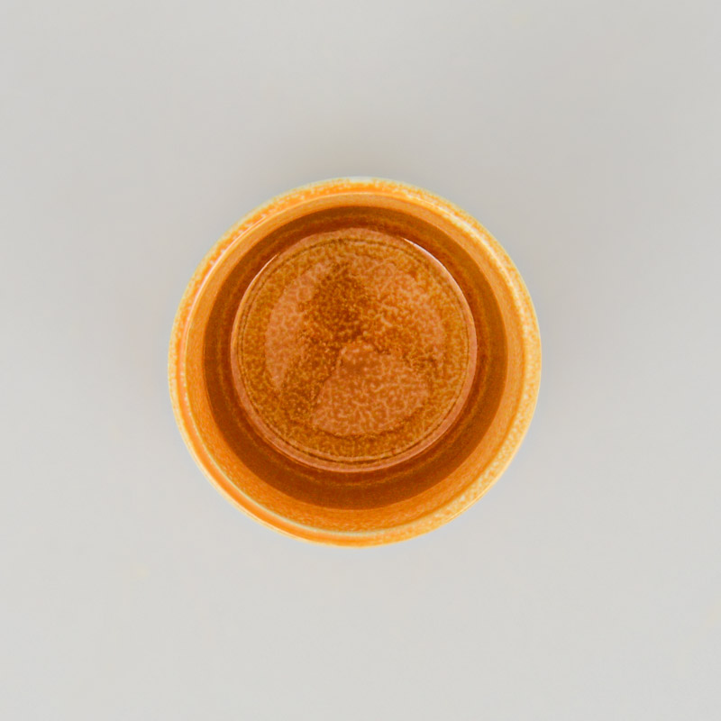 Tasse 'Samba' couleur jaune moutarde