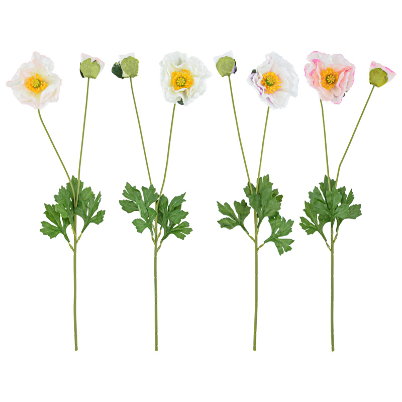 Tige de coquelicot artificielle