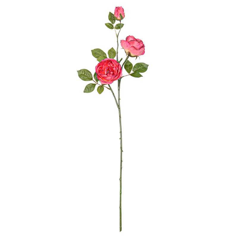 Rose chou artificielle 