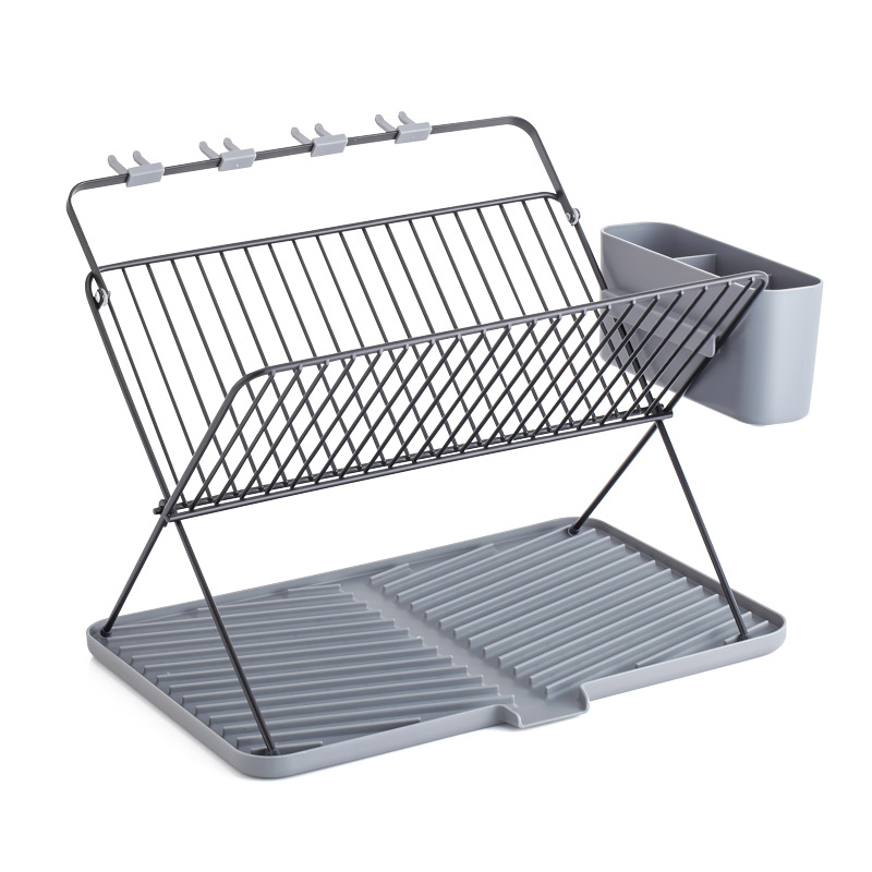 Egouttoir à vaisselle gris