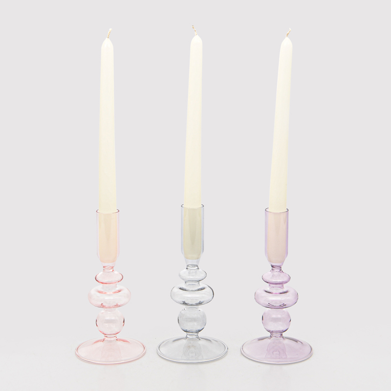 Bougeoir verre 
