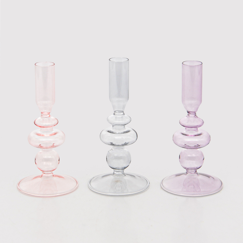 Bougeoir verre 