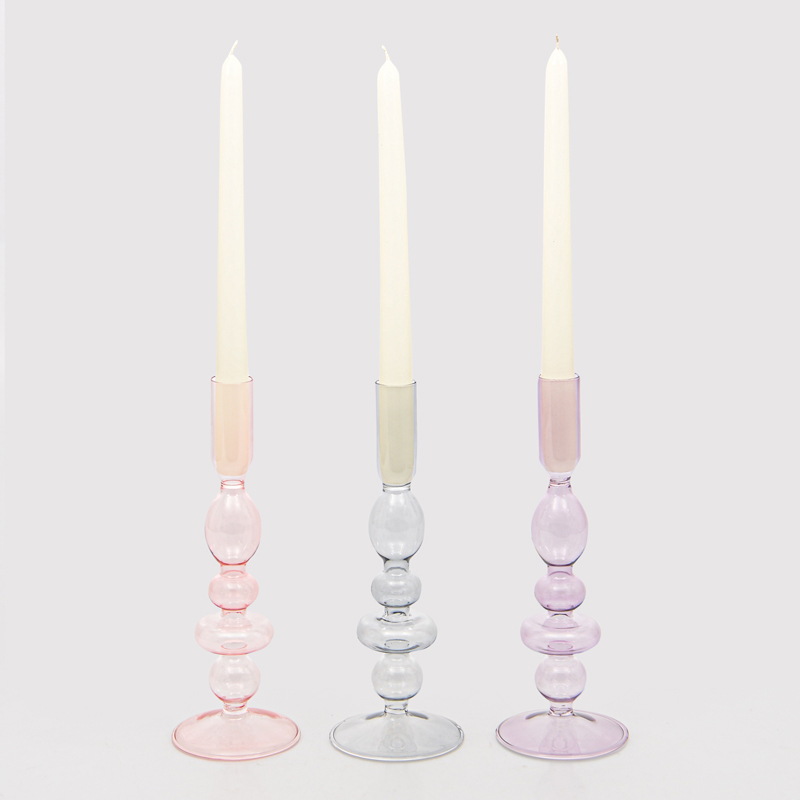 Bougeoir verre 