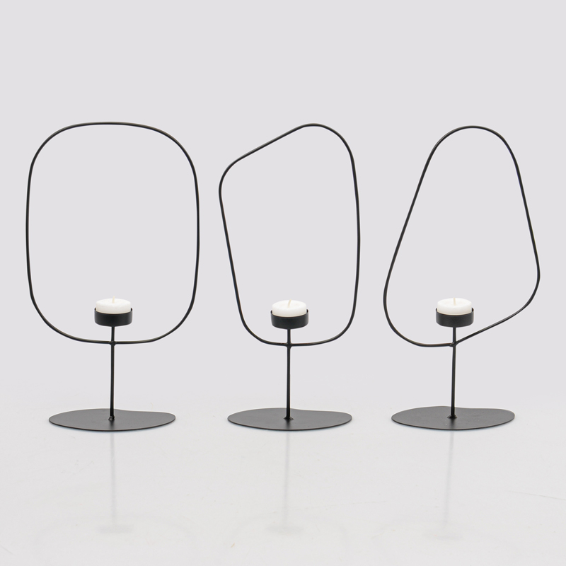 Porte bougie forme