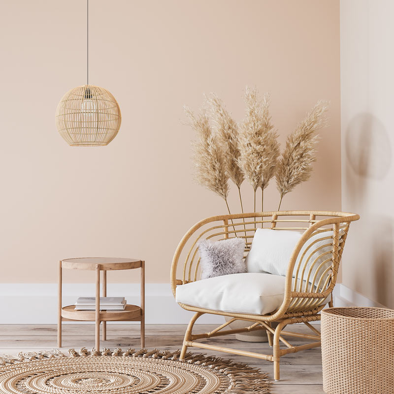 Suspension 'Olympe' beige 