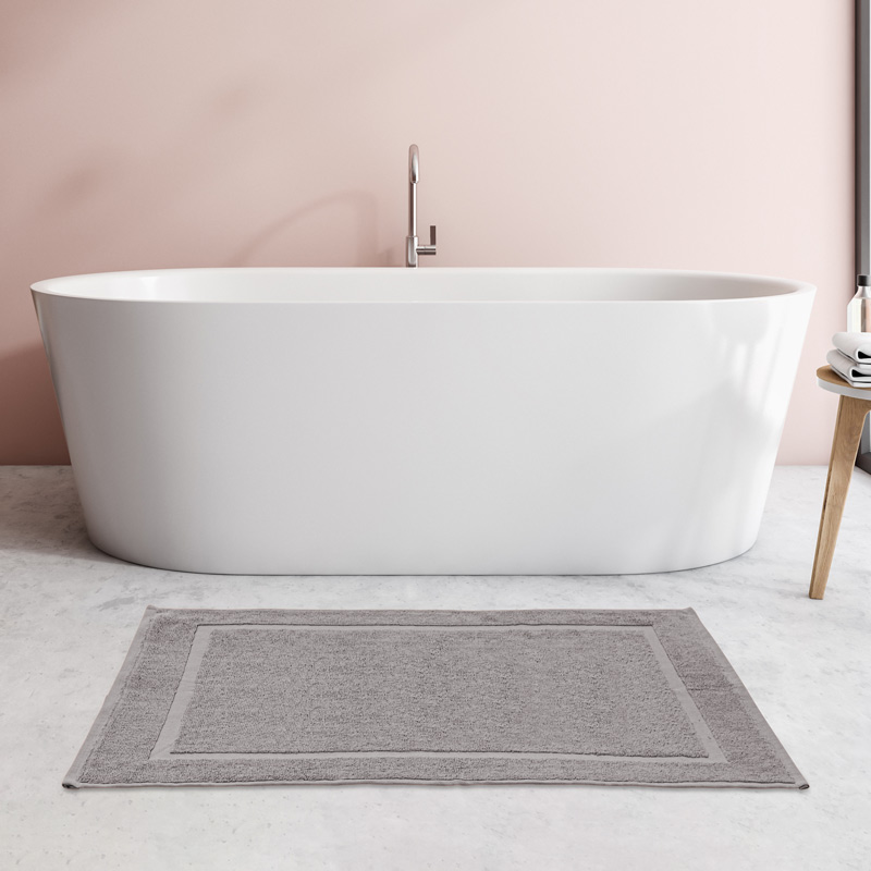 Tapis de bain 'Mila' anthracite 