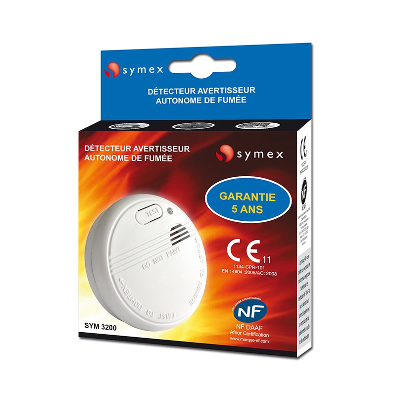 Détecteur de fumée Symex SYM 3200