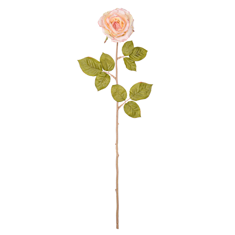 Rose ouverte artificielle 