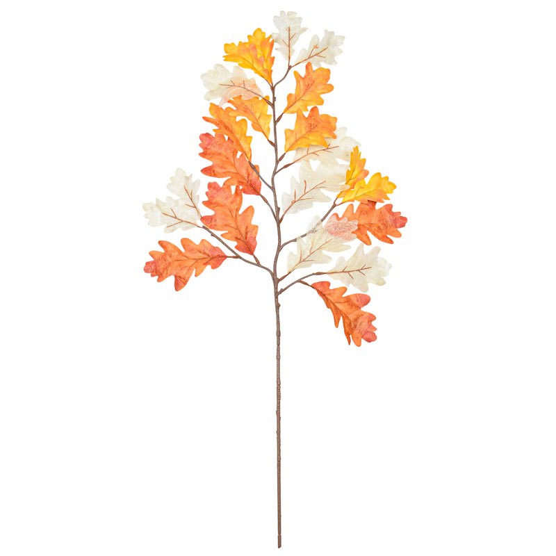 Branche feuilles de chêne 'Coeur d'Automne'