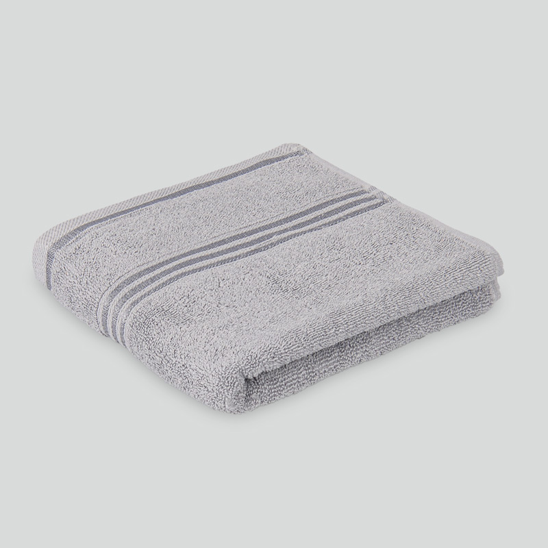 Serviette 'Mila' grise