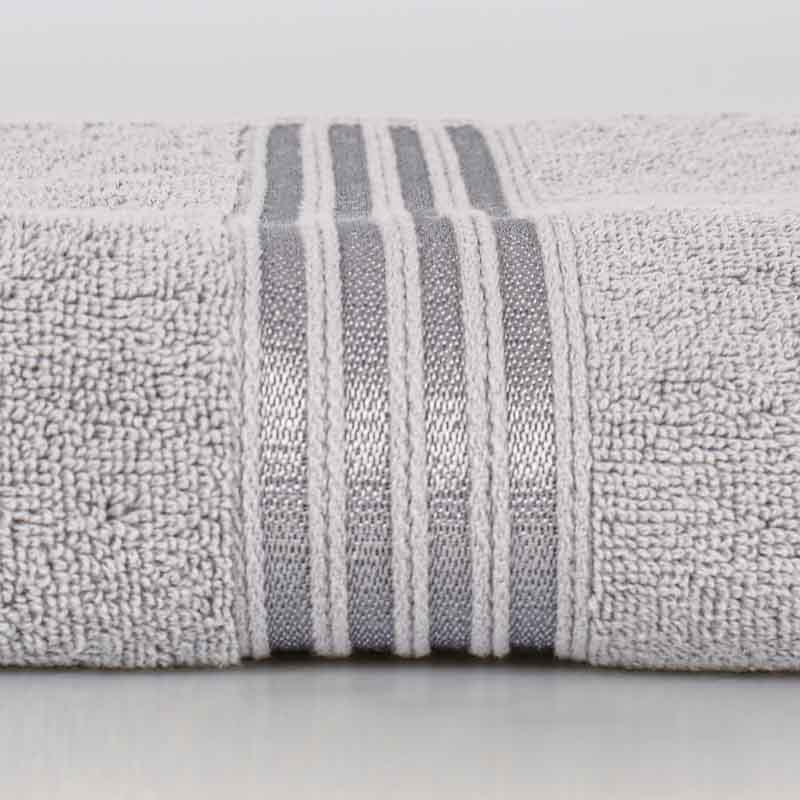 Serviette 'Mila' grise