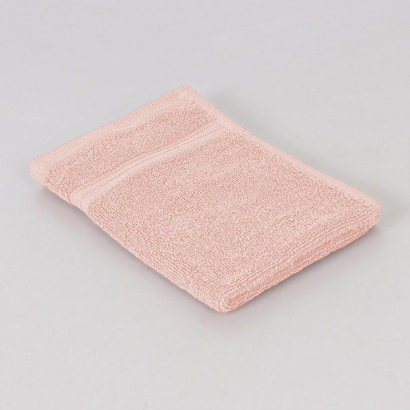 Serviette invité 'Mila' vieux rose