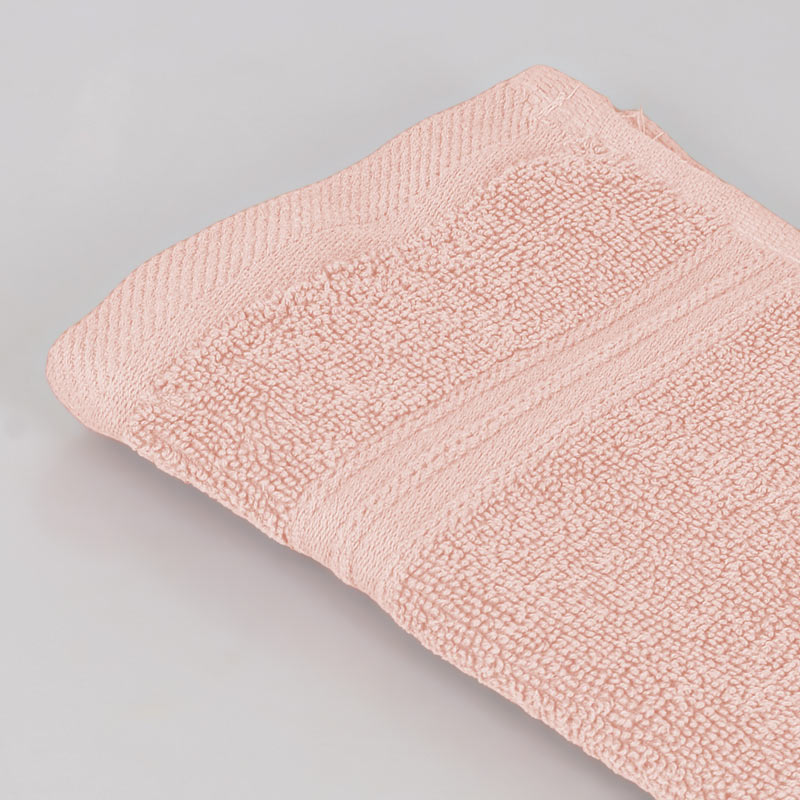 Serviette invité 'Mila' vieux rose