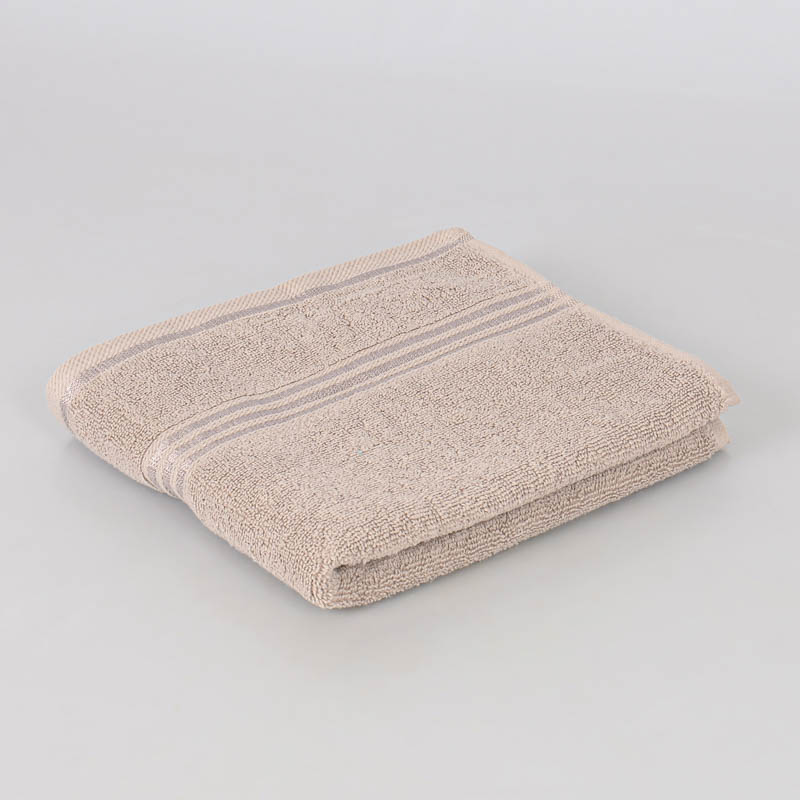 Serviette 'Mila' taupe