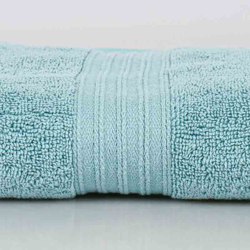 Serviette 'Mila' bleu paon
