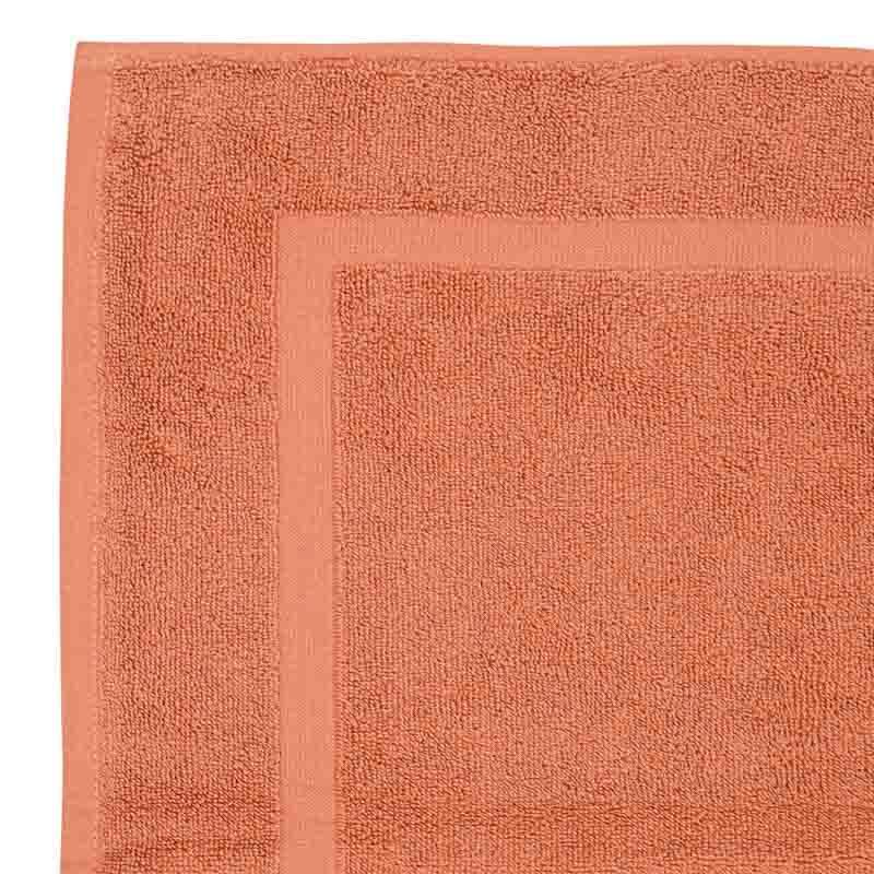 Tapis de bain 'Mila' terracotta