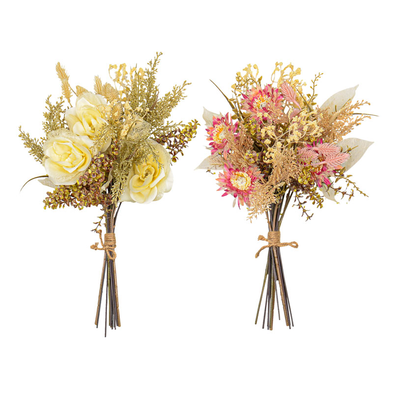 Bouquet artificiel 'Coeur d'Automne' 