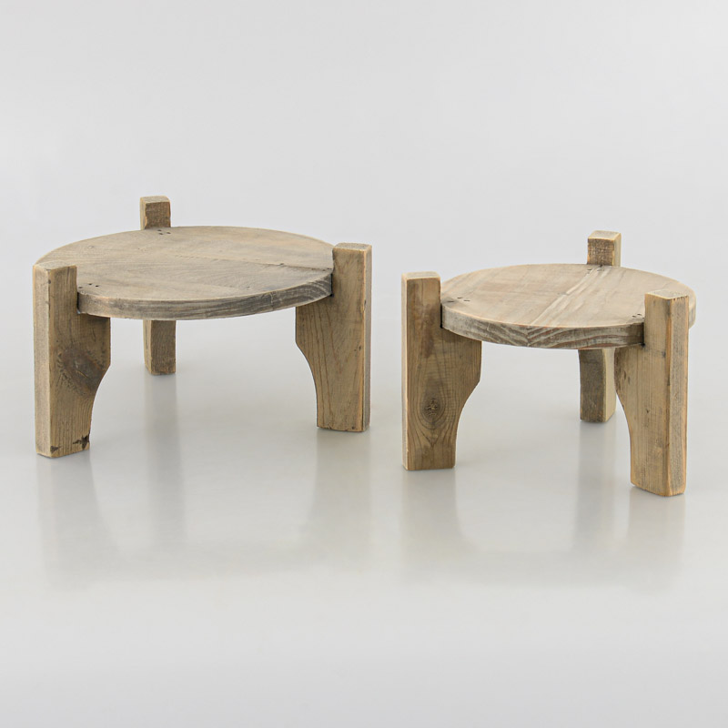 Porte plante en bois 