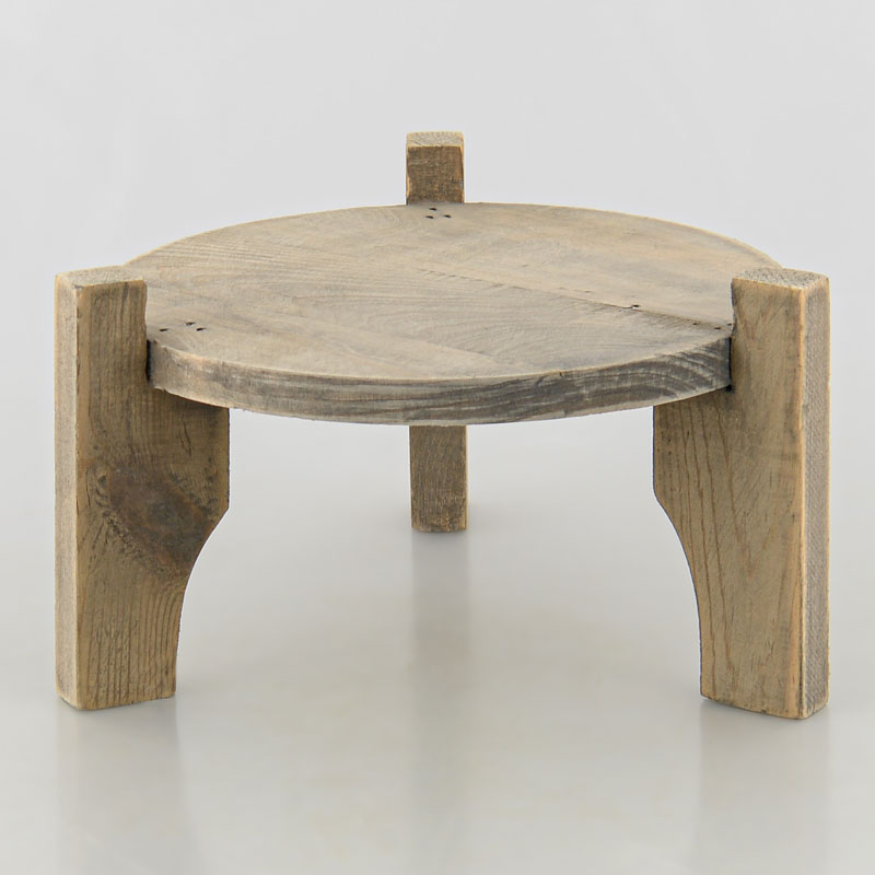 Porte plante en bois 
