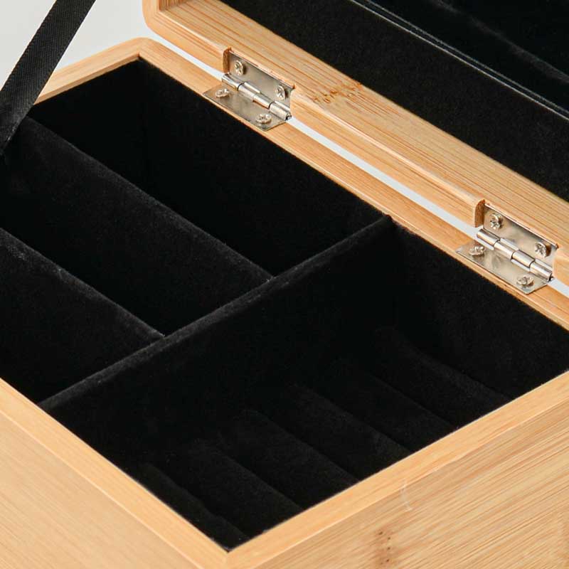 Boîte à bijoux en bambou