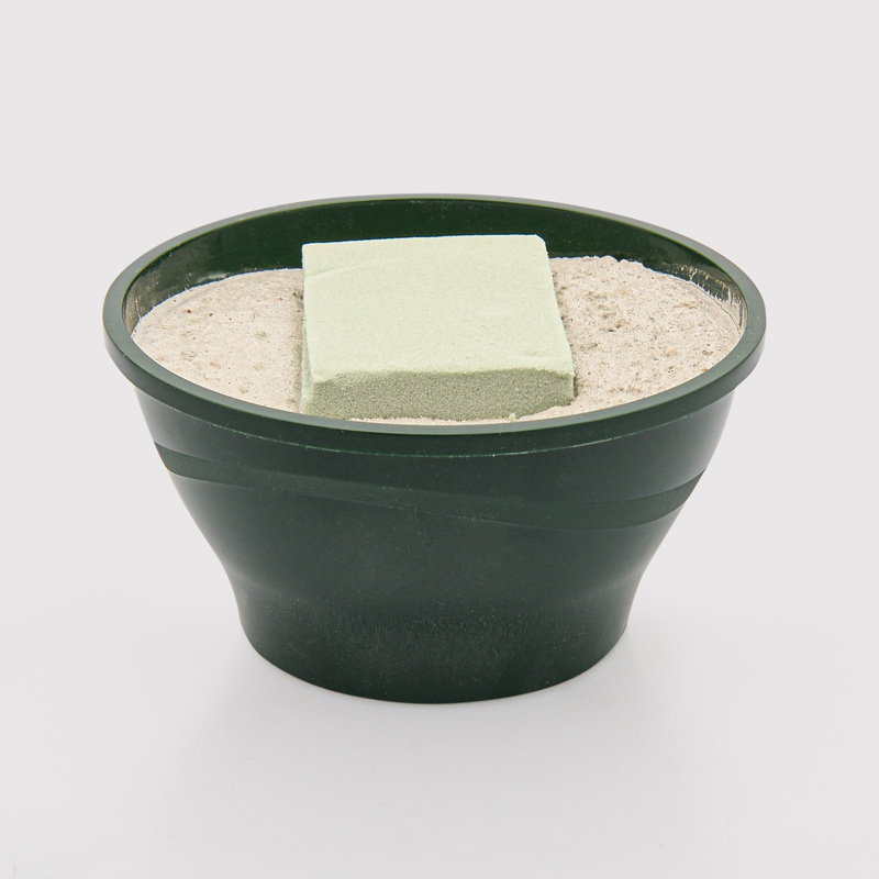 Pot beton en mousse 