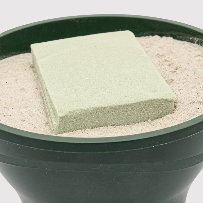 Pot beton en mousse 