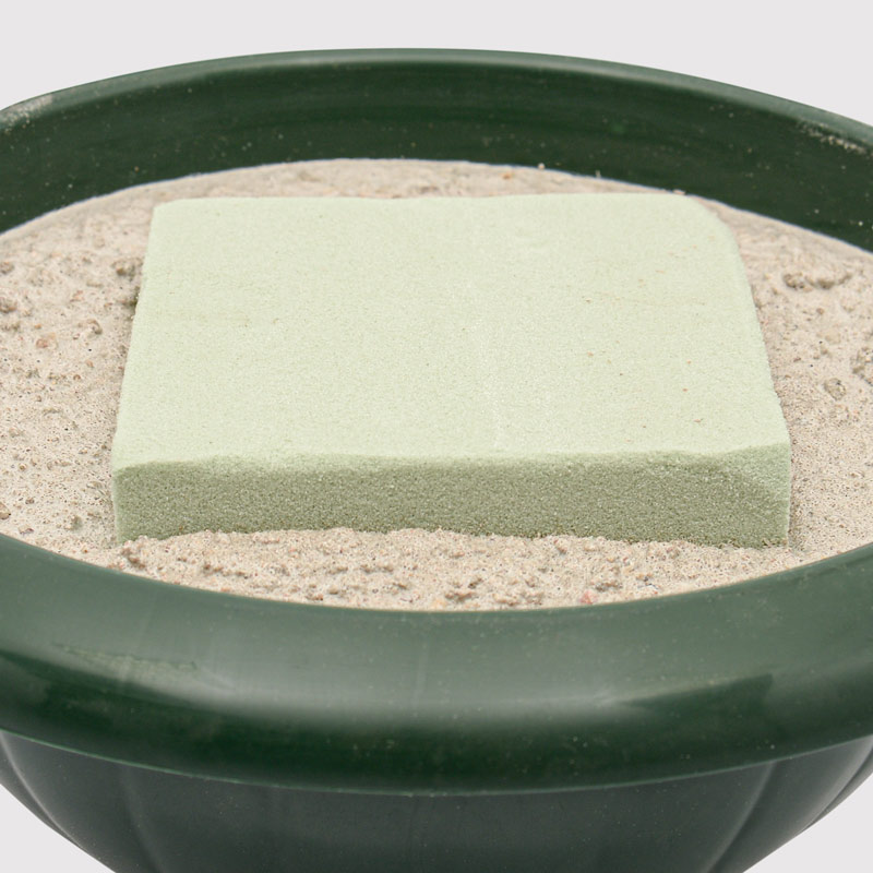 Pot beton en mousse 