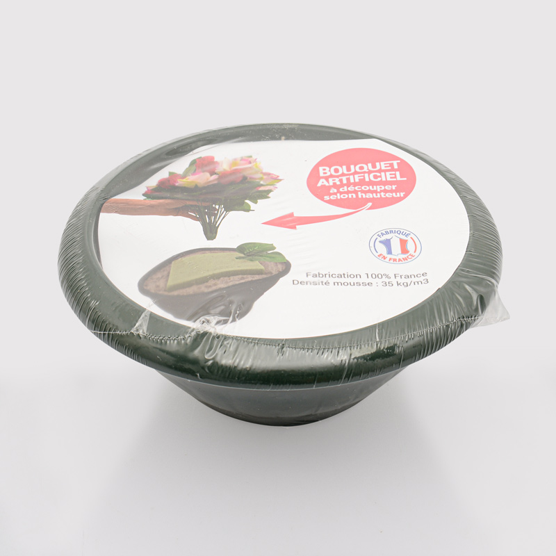 Pot beton en mousse 