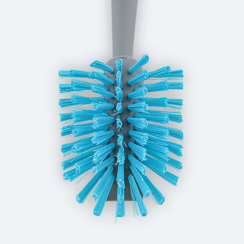 Brosse à vaisselle grise et turquoise