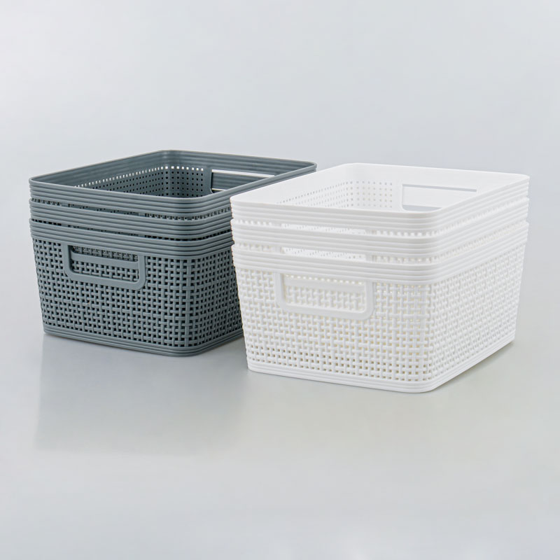 Lot de 3 paniers de rangement 