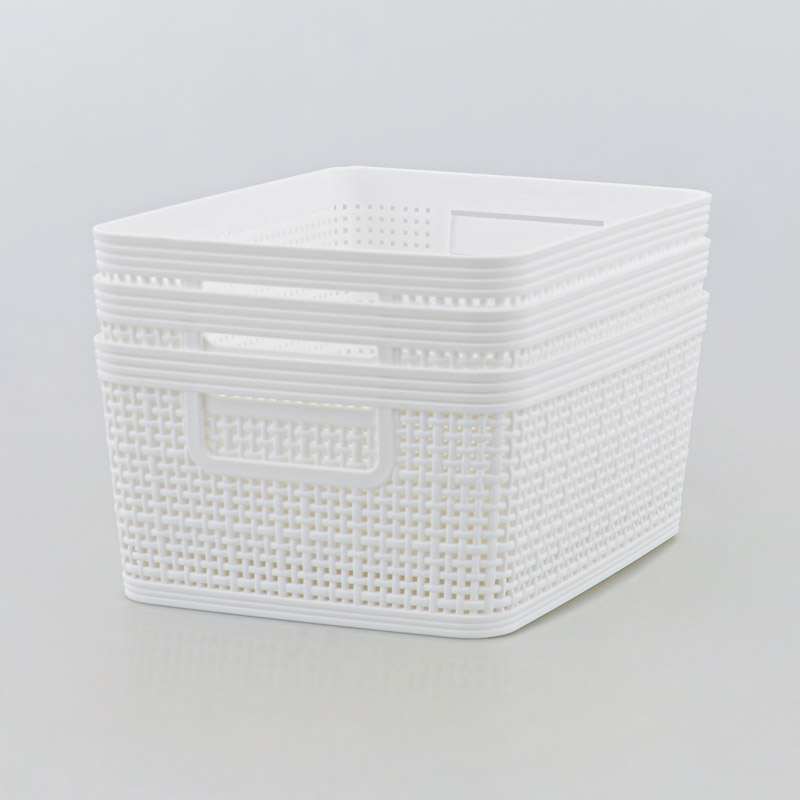 Lot de 3 paniers de rangement 