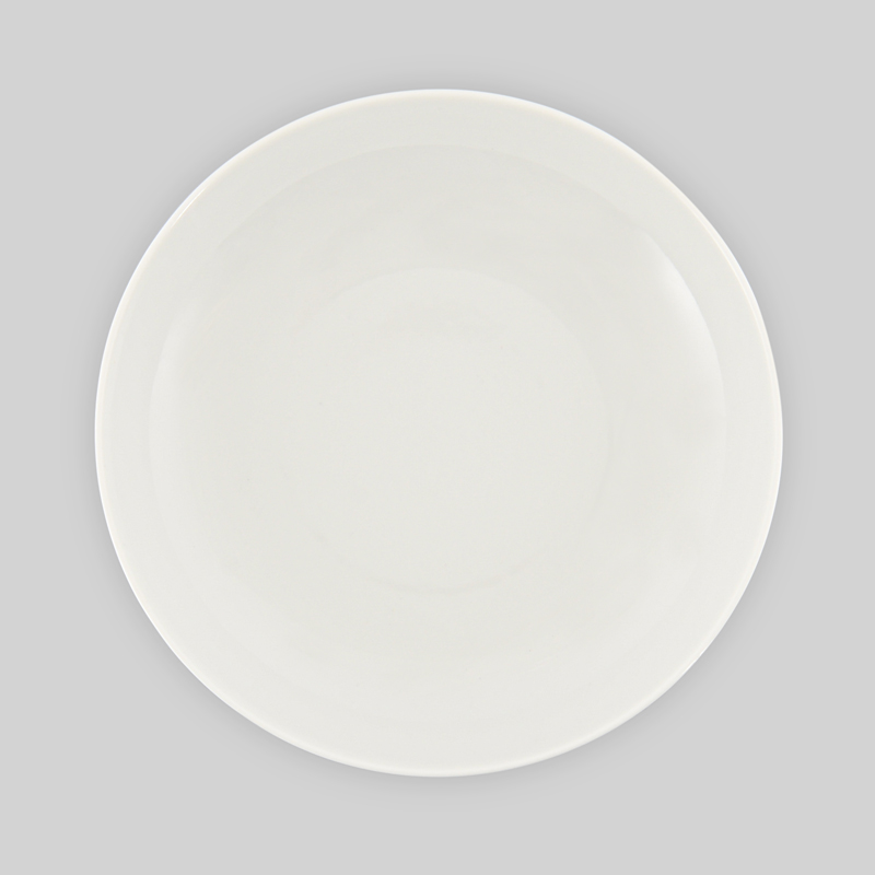 Assiette creuse 'Elegance' blanche