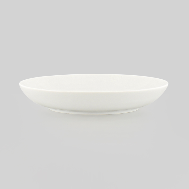 Assiette creuse 'Elegance' blanche