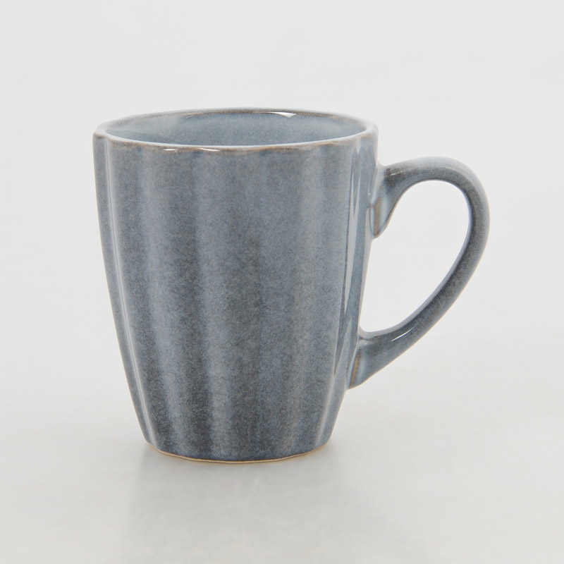 Mini mug 'Vintage Waves' grès émail réactif