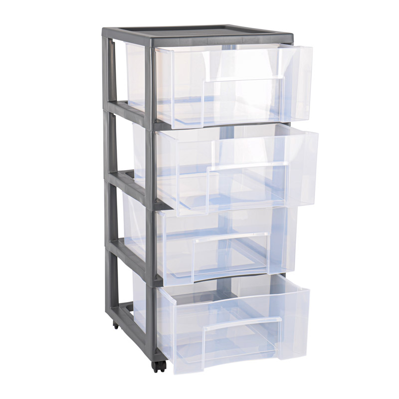 Tour de rangement XL 4 tiroirs