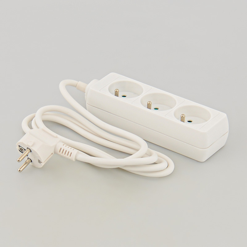 Bloc multiprises blanc