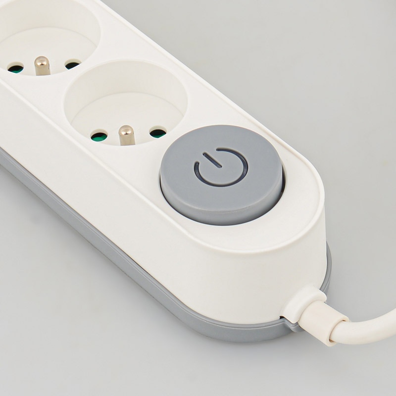 Bloc multiprises blanc