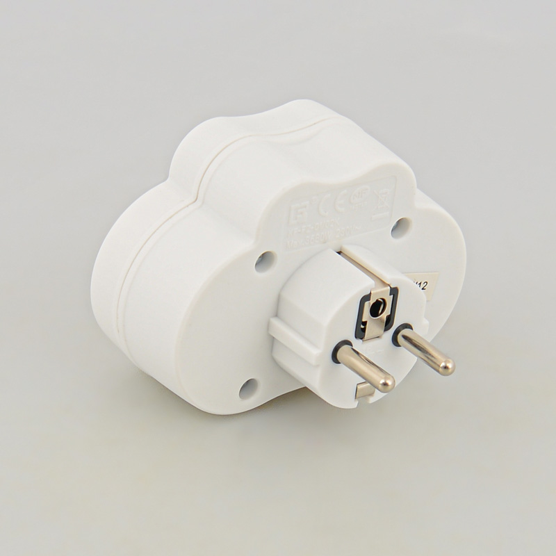 Biplite avec interrupteur blanc 