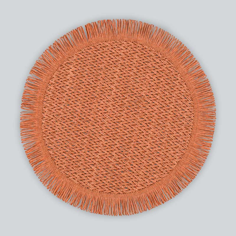 Set de table 'Samba' couleur terracotta