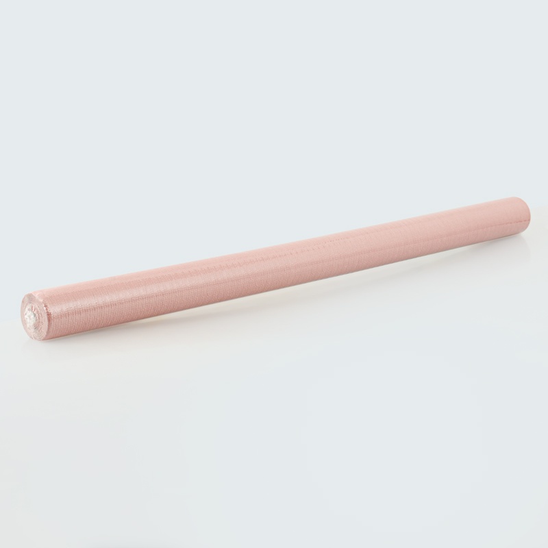 Nappe gaufrée couleur rose pétale 