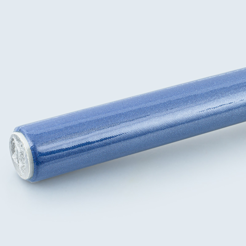 Nappe papier brillante bleue