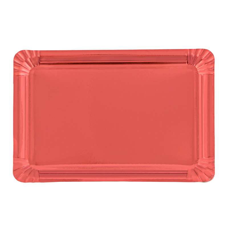 Lot de 5 plateaux en carton 