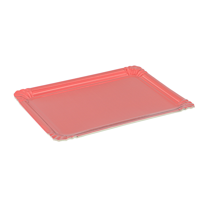 Lot de 5 plateaux en carton 