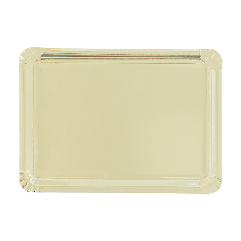 Lot de 5 plateaux en carton 