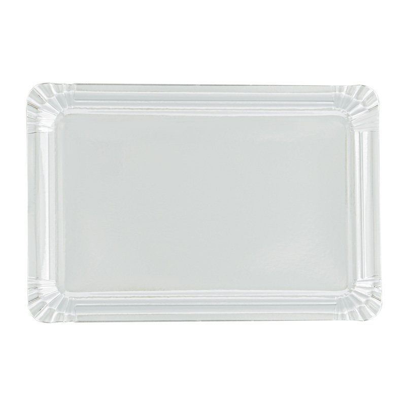 Plateau en Carton Dentelle Doré 18x25 cm (50 Utés)