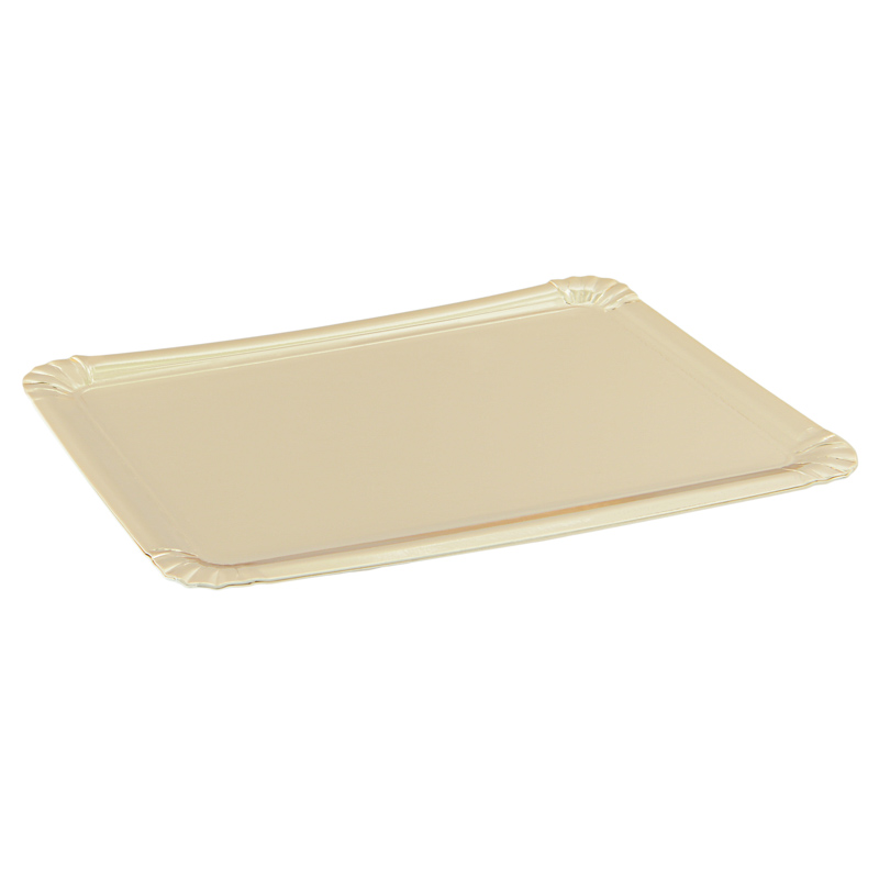 Lot de 3 plateaux en carton 