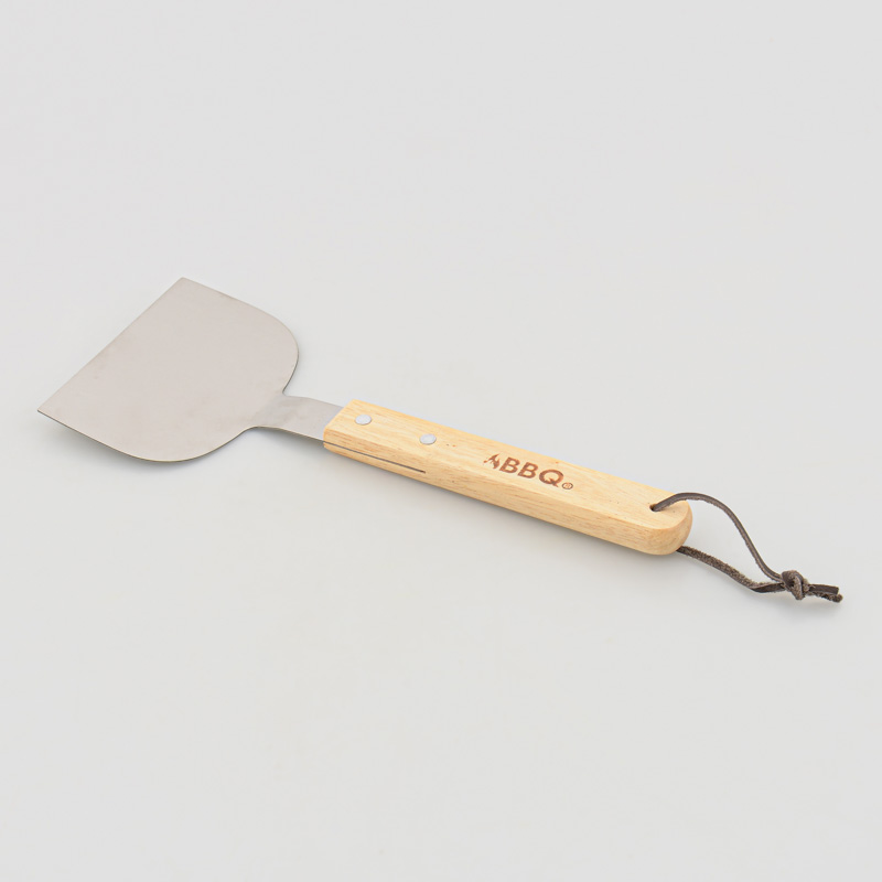 Spatule 'BBQ' pour plancha en inox 
