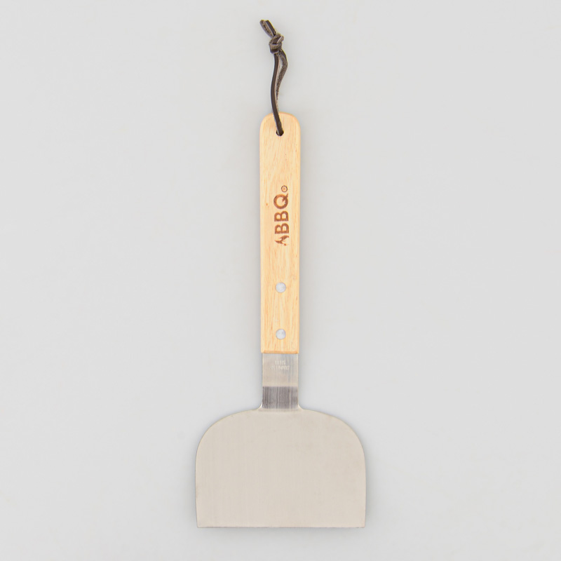 Spatule 'BBQ' pour plancha en inox 